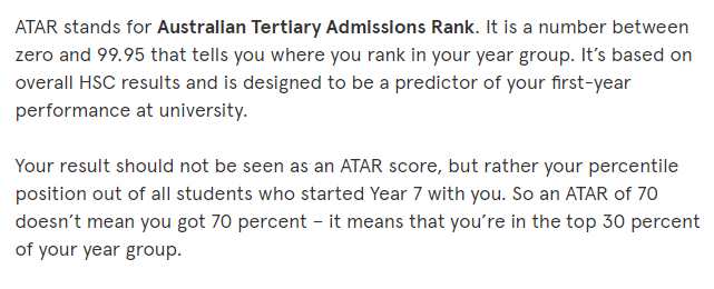 Good Practice Note - Admissions Transparency -  Figure 27 - Sydney