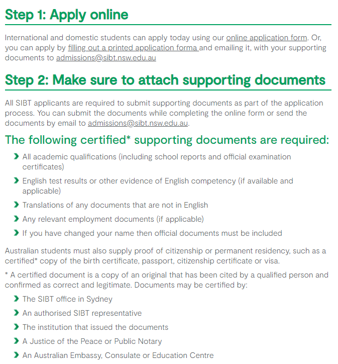 Good Practice Note - Admissions Transparency -  Figure 36 - SIBT